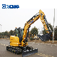  XCMG Official Xe55e 5 Ton Mini Escavator Excavator with EPA Diesel Engine