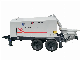 High Quality 40m3/H 50m3/H 80m3/H 90m3/H Diesel Concrete Pump with Mixer