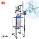 Lab Pyrolysis Chemical Glass Lined Reactor Vessel Price Pilot Plant Jacketed Glass Reactor 20L 50L with Vacuum Filtration Apparatus