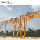 Cmaa Standard 35t Double Girder Gantry Crane with Hoist for Construction Work