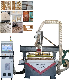 3 4 Multi Spindles 3 Heads DSP Vacuum Table MDF Cutting Furniture Cabinet Atc 3D Wood Working 1325/2040 CNC Router Engraving Machine with CE FDA