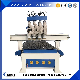 Professional 4 Muti Spindles 4 Heads 3D Metal Wood CNC Router Woodworking Cutting Engraving Machinery for Wooden Door Cabinet Alumnium Carving Machine