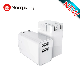 Merryking USB Power Adapter AC DC 5V 2A 2.1A Single/Dual Port USB Wall Charger for Mobile Phone