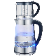  Household Double Layers Heat Protection Glass Electric Kettle