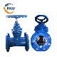 Class150 DN100 DIN3352 Resilient Seat Non Rising Stem Ductile Iron Gate Valve Nrs for Water