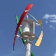  Noiseless 3kw 4kw 5kw Vertical Axial Wind Turbine Generator for Roof