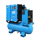 11kw 15HP Intergrated High Pressure Screw Air Screw Compressor with Tank, Line Filters for Laser Cutting Machine