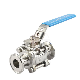 Stainless Steel Three-Piece Low Platform All-Inclusive Quick-Loading Ball Valve