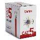 Cambo Nft Line Series CCA Cat5 Computer Networks Ethernet Cable Cat5e 24AWG 0.51mm CCA Twisted Pair 1000base-T Cat5 Cable manufacturer