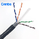  Manufacture 100m 305m 500m CAT6 Copper Bare Bc/CCA Cable Plenum Cat5e CAT6 CAT6A Cat7 Cat8 Ethernet Cable 305m Roll Network Cable