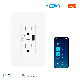 Us WiFi Smart Power Wall Socket with Type C and USB a