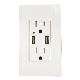 American 2 Ports USB Charging Wall Receptacle UL Listed