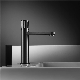 High Quality Sanitary Ware Single Hole Waterfall Water Tap Bathroom Kitchen Brass Mixer Basin Faucet