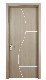  China Factory Wood Plastic Composite Door WPC Door and Polymer Door Sheet