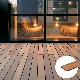  Exterior Terrace Wood Texture WPC Flooring Wood Plastic Composite Hollow Decking