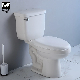  Bathroom Ceramic Siphon Flush Two Piece Wc Toilet with S-Trap White Bathroom Toilet Self-Clean Nano Water Closet Ceramic Toilet Discount