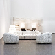  Modern Living Room Designer Sofa Customized Acceptable Living Room Teddy Fabric Sofa