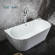 Greengoods Sanitary Ware CE Bath 170cm Back to Wall Acrylic Freestanding Bathtub