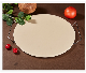 Round Shape Cordierite Baking Pan for Pizza Steak Stone with Food Standard Certification