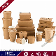 Disposable Burger French Fries Takeaway Salad Bowl Kraft Paper Box Lunch Food Container Box