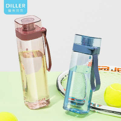 clear plastic bottle with
