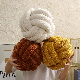  Teddy Velvet Pillow Living Room Sofa Cushion Bay Window Spherical Cushion Nordic Style Hand-Woven Knotted Ball Pillow