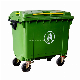  50L 100/120/240/360/660/1100 Liter HDPE Dustbin Outdoor Trash Can Waste Container Plastic Garbage Bin for Public