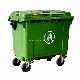 50L 100/120/240/360/660/1100 Liter HDPE Dustbin Outdoor Trash Can Waste Container Plastic Garbage Bin for Public