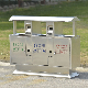 Recycle Hotel Outside Square Stainless Steel Waste Container