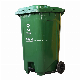  240L Trash Can Outdoor Plastic Dustbin 240 Liter Rubbish Garbage Container Wheelie Waste Bin with Foot Pedal