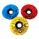  Stiff PP 0.5mm Bristle Rotary Cleaning Brush Plate Ride on Scrubber Floor Buffer Machine Disc Brush