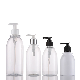  200ml 250ml 280ml 500ml Empty Clear Shampoo and Conditioner Set Plastic Pet Bottle with Lotion Pump Spray Bottle
