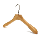 Environmental Bamboo Hanger for Jacket Coat and Suits Sustainable Material Carbonized Bamboo Rack