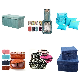  Durable Bedding Blankets Organizer Foldable Storage Box Quilt Large Canvas Bags Laundry Pouch Clear Zipper Clothes Storage Bag Women′s Underwear Bra Bag