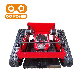 Robotic Lawn Mower Crawler Gasoline Robot Mower Remote Control Garden Grass Cutting Machine