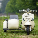 Three Wheel 1000W 1500W Vespa Electric Scooter Bike Tricycle Motorcycle with Sidecar