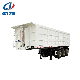 China 3 Axle 4 Axle 20 Ton 30 Ton 100 Ton Cylinder End Rear Tipper Dump Tipping Tractor Truck Semi Trailer