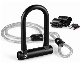 Motorcycle Lock, Bicycle Lock, Cable Lock, U Lock+Cable Lock, Al-UL1800