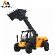 Rough Terrain 3 Ton Hydrostatic 4X4 Telescopic Boom Forklift Telehandler for Material Handling