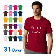 Factory Direct Sales 100% Cotton Men T-Shirt Printing OEM Custom Logo