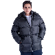  Men′ S Synthetic Insulated Bubble Jacket with Detachable Hood Winter Men′ S Waterproof Breathable Coat Outdoor Trekking Hiking Softshell Jacket