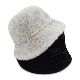  High Quality Imitation Mink Winter Women′s Bucket Hat Customization Winter Hat