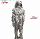 Aluminized Foil Fire Fighting Suit Uniform Heat Resistant Suit