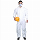  High Quality Workwear Disposable Coverall Type 5/6 Microporous Combined with SMS Overall