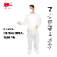 PP Overall Polypropylene Type 4b/5b/6b Nonwoven Disposable Protective Garment Workwear Coat Coverall for Food Industry