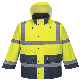 High Visibility Breathable Safety Jacket Reflective Yellow Work Wear for Road Administration