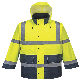  High Visibility Breathable Safety Jacket Reflective Yellow Work Wear for Road Administration