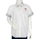 Custom Durable Cotton CVC Shop Staff Dress Shirts with Reflective Safety Belt