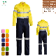 High Visibility Reflective Flame Retardant Twill Fire Resistant Safety 2 Tone Long Sleeve Workwear Coverall