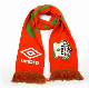 Sublimation Printing Acrylic Polyester Winter Knit Jacquard Football Soccer Fan Scarf